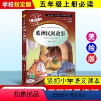 [正版]欧洲民间故事小学生一二三四五六年级课外阅读书籍快乐读书吧上下册彩图插画的课外书经典书目无障碍阅读