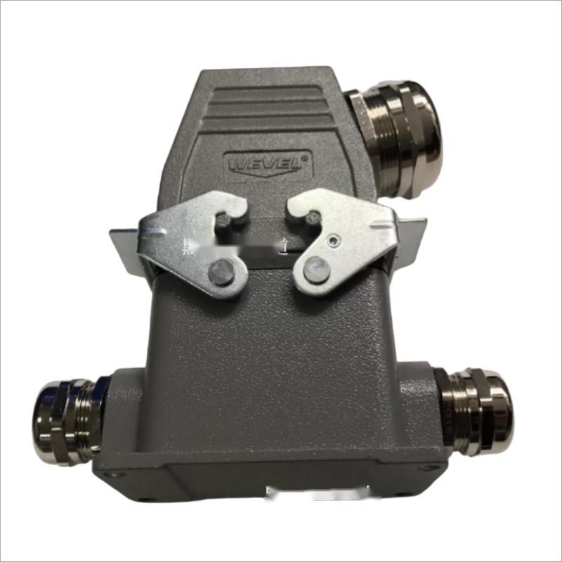 连接器 定制6YG模块72芯插座绝缘体铰接框104组件插孔罩座组件配满针 配满1.0针 单位:套 货期15天