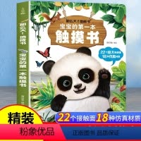 宝宝的第一本触摸书 [正版]新版0-4岁幼儿认知小百科全套4册 启蒙认知双语2-3岁宝宝绘本1岁益智3岁书本早教书籍百科
