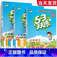 ❤❤开学[天天练3本]人教语文英语+Western 三年级下 [正版]2023新53天天练西师版数学一年级二年级三年