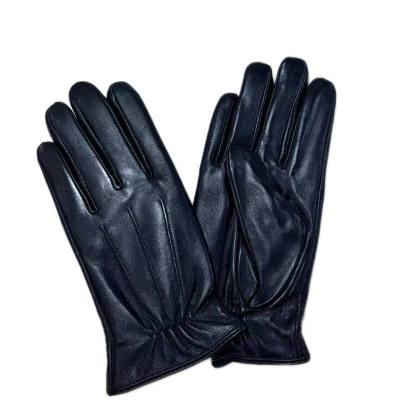 铁冠 黑色防寒C级女款羊皮手套 TGST-67 双