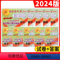 灿烂在六月[5科套装+答案] 九年级/初中三年级 [正版]2024灿烂在六月中考模拟强化测试精编语文数学英语物理化学中西