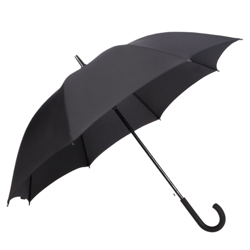 优诗提念YSTN-YS002 23寸直杆弯柄伞(计价单位:把)黑色