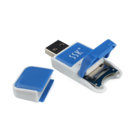 SSK飚王 SCRS022风云 手机TF内存卡读卡器 microSD卡读卡器