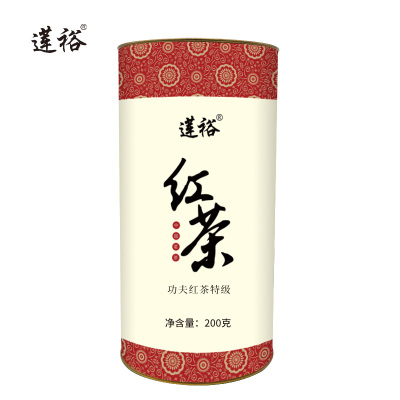 莲裕功夫红茶特级200克桶