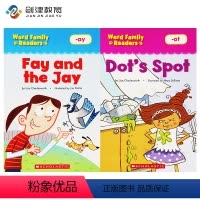 [正版]原版进口英文绘本 Word Family fay and the jay dot's spot 儿童自然拼读绘