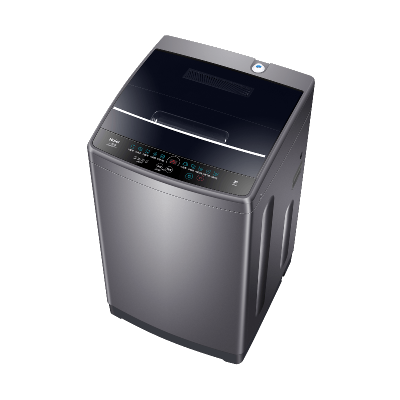 海尔Haier 8公斤全自动波轮洗衣机洗脱一体桶自洁租房优选博卡灰设计