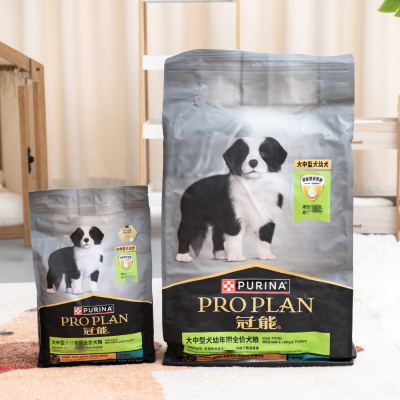 冠能大中型犬幼犬狗粮金毛德牧苏牧阿拉斯加通用型幼犬粮2.5kg 12kg