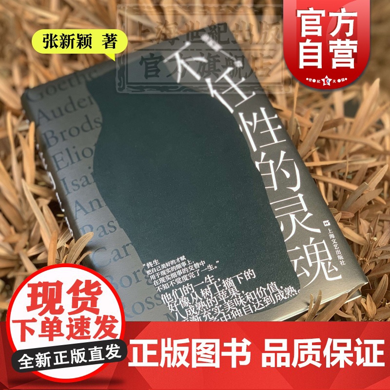 不任性的灵魂 鲁迅文学奖文津奖得主张新颖作品上海文艺出版社现当代文学另著读书这么好的事/三行集