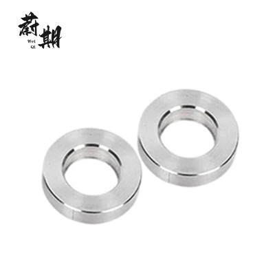 蔚期 不锈钢平垫圈 数控车床精加工 M17*24*4 个