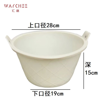 汇继 灰桶 15cm 个