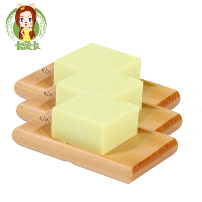 卡芙卡(CARESKINS)薄荷手工皂3块套装收缩毛孔细腻肌肤提拉紧致深层清洁滋润营养男女各种肤质通用洁面皂洗脸香皂