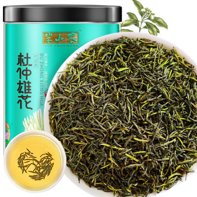 半山农 杜仲雄花茶饮 杜仲茶全花针 花草茶 杜仲养生茶 50克/瓶