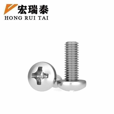 宏瑞泰 不锈钢半圆头螺栓 5*15 个
