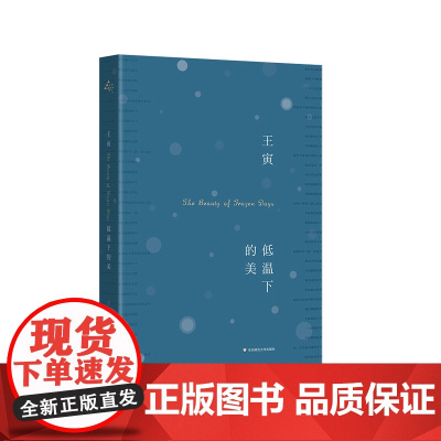 低温下的美 王寅诗歌集 摄影 正版 华东师范大学出版社