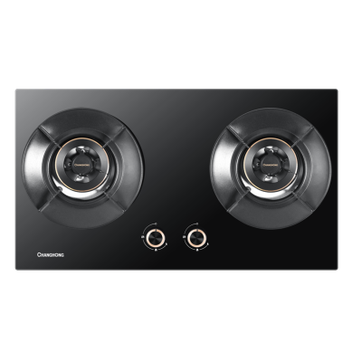 长虹(CHANGHONG)5.2kW猛火 70%一级能效 全保洁纯铜火盖 四效聚能炉架 天然气12T灶具JZT-B252