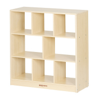 华森葳儿童家具 米兰花园8格中空柜