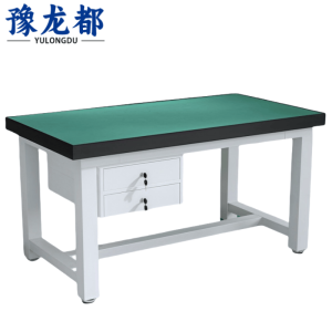 豫龙都工具桌双抽屉台