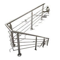 贝策 白钢楼梯扶手 护栏 可定制 米