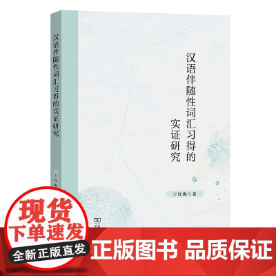 汉语伴随性词汇习得的实证研究 干红梅 著 商务印书馆