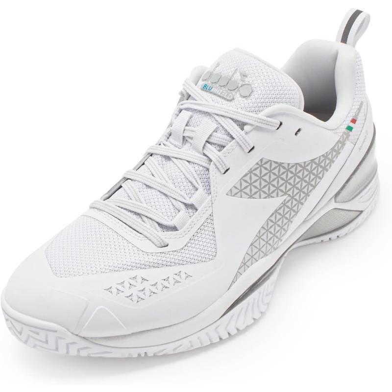 迪亚多纳(DIADORA)男子网球鞋专业级缓震耐磨运动鞋硬地红土场适