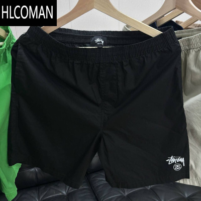 HLCOMAN澳版渠道货 夏季新品高街印花沙滩短裤收缩腰男女休闲裤闭眼冲