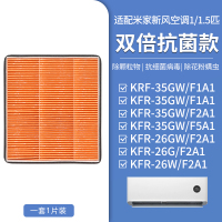 适配小米米家新风空调挂式滤网|抗菌版一片装