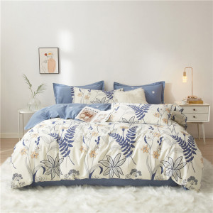 弗切尔珀榕 全棉斜纹加密花卉四件套