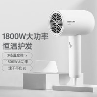 博锐电吹风机家用大功率吹风筒恒温护发小巧便捷三档冷热风电吹风 简白PH1621
