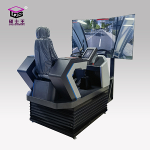 硕士王 SHUOSHIWANG 工程车驾驶模拟器挖掘机动感三驾驶模拟器轮式三屏模拟训练系统