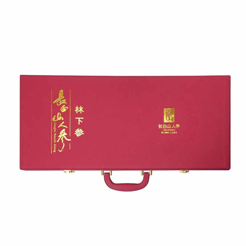 长白山人参林下参礼盒约55-60年干货礼盒大补元气林下参15-20g*1盒