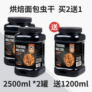 龙鱼食专用饲料金龙银龙鱼罗汉鱼鱼粮面包虫干地图锦鲤饲料