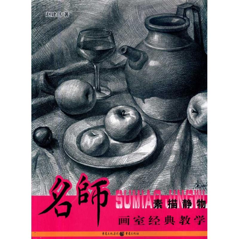 正版新书]名师画室经典教学:素描静物赵建伟 著9787229023102