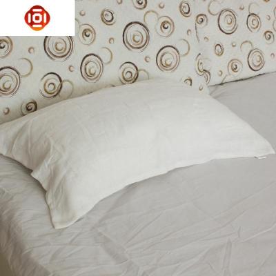 双层亚麻毯枕巾单人麻枕头垫可机洗透气凉爽色亚麻三维工匠