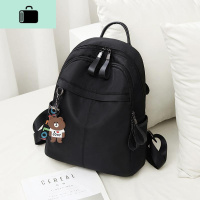 牛津布双肩包女2020新款潮韩版时尚百搭书包旅行帆布女包包小背包NEW LAKE