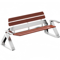 依韵珂不锈钢公园椅160*58*80cm把