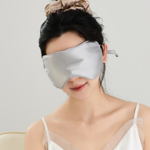 晚上睡觉桑蚕丝眼罩旅行遮光真丝眼罩夜间保护眼睡眠透气护罩