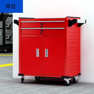 绵冠MIANGUAN加强款抽屉式工具车五金工具箱车间工具柜维修小手推车箱零件柜