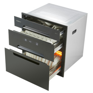 康宝消毒柜 118升大容量 嵌入式 分层分室独立控制 高温臭氧紫外线消毒中温烘干XDZ118-YS11