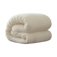 煊煜 白棉被 单位宿舍常用白色棉花被芯 全棉包布内芯加网棉絮 规格:150*200/7斤 条