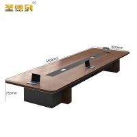 圣德列会议桌简约现代长条桌X-6 5500*1600*750mm