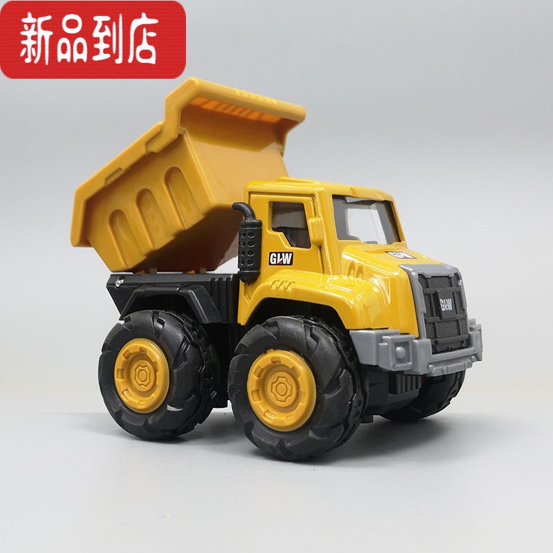 真智力钢力威惯性合金工程消防仿真挖机搅拌翻斗云梯环卫男孩玩具车