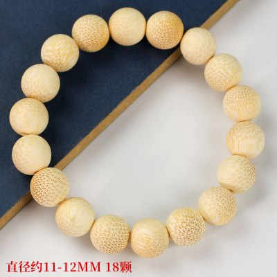 厂家直销金丝竹手串11MM鱼籽纹单圈手链精致小巧女实心竹直播货源送女朋友老婆情人节七夕生日礼物