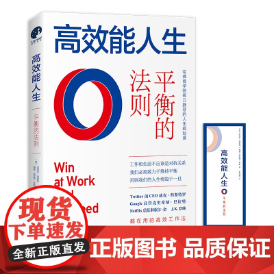 高效能人生:平衡的法则(成功人士都在使用的平衡工作和生活的高效能法则,强 迈克尔·海亚特 长江出版社 正版书籍
