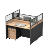 慧采云 办公家具屏风隔断办公桌职员桌员工桌电脑桌简约时尚办公组合双人员工位