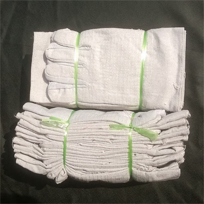 厚玖 帆布手套 工地建筑机电维修手套 耐磨防滑 单位:付