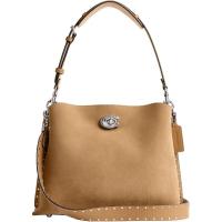 COACH 女士单肩包 Willow 日常舒适便携百搭女包休闲斜挎简约时尚手提
