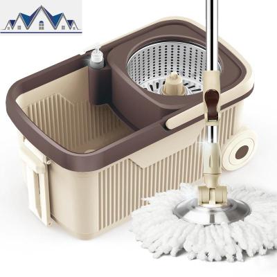f5旋转拖把懒人免手洗家用拖地一拖拖布木地板干湿两用净 三维工匠