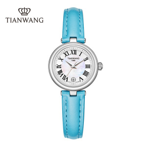 天王精致小美人石英女表时尚潮流高档腕表通勤皮带小众手表31364