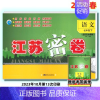 语文[人教版] 七年级下 [正版]新版2024春江苏密卷7七年级数学下册江苏版JS苏科版初一下含答案册单元测试卷期中